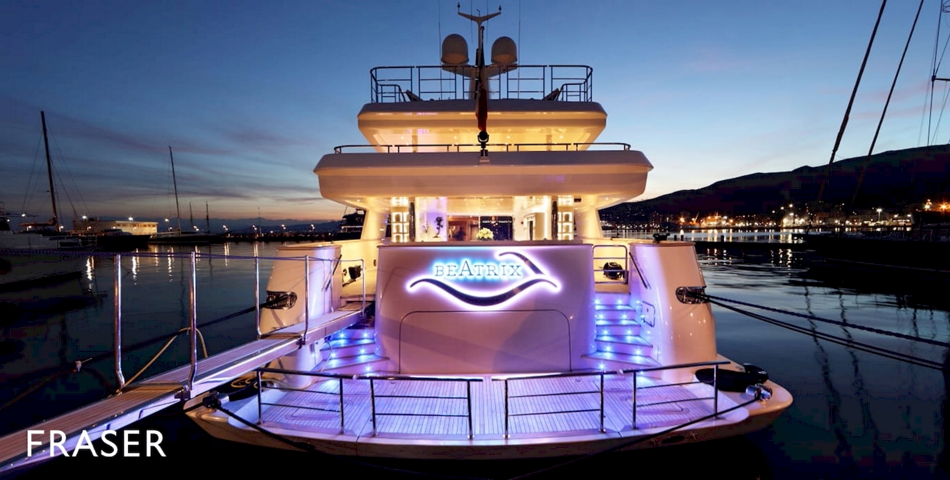 poppa yacht Beatrix interni barca realizzati dal Gruppo Rodi 