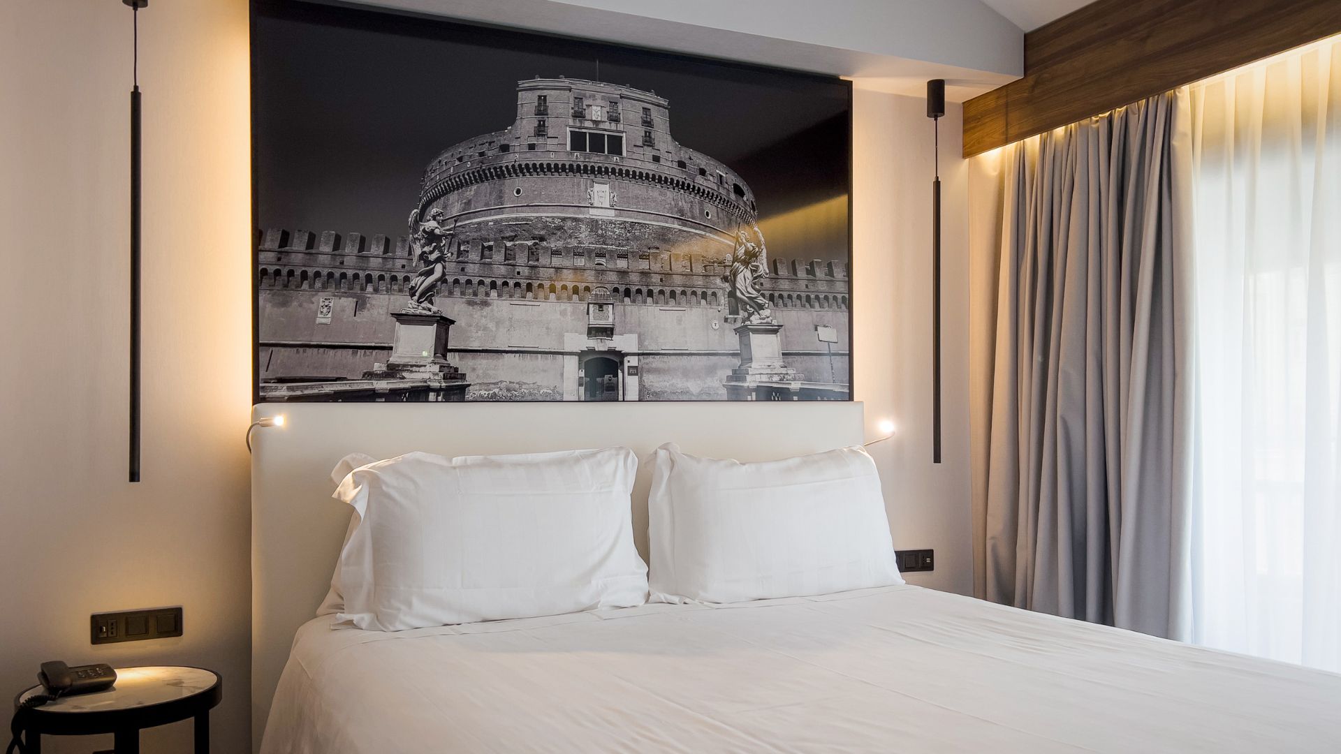arredo interno hotel Radisson Blu Ritz contract luxury Roma design Gruppo Rodi