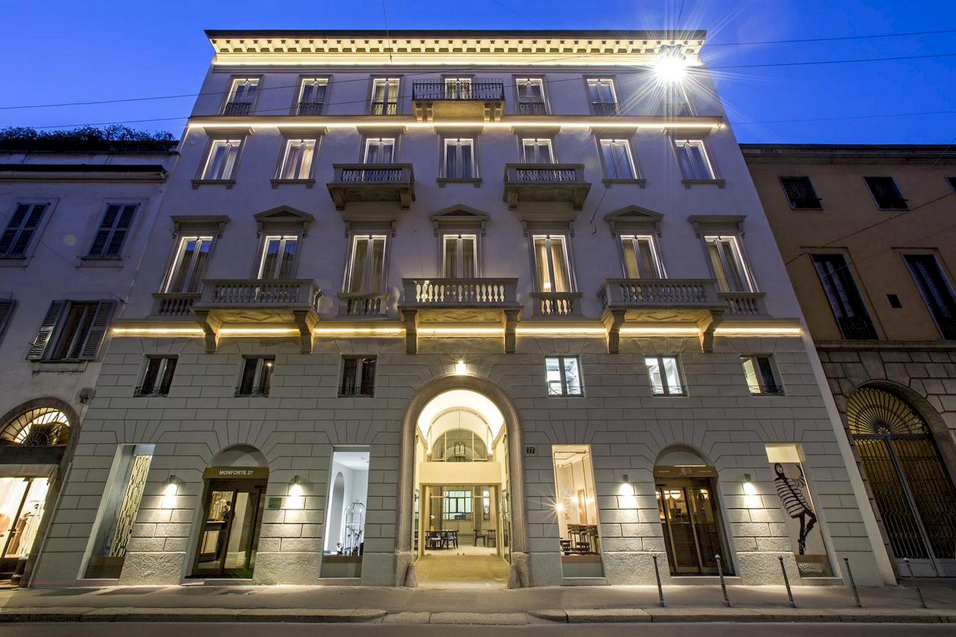 edificio hotel indico milano corso monforte lavoro realizzato dal gruppo rodi 