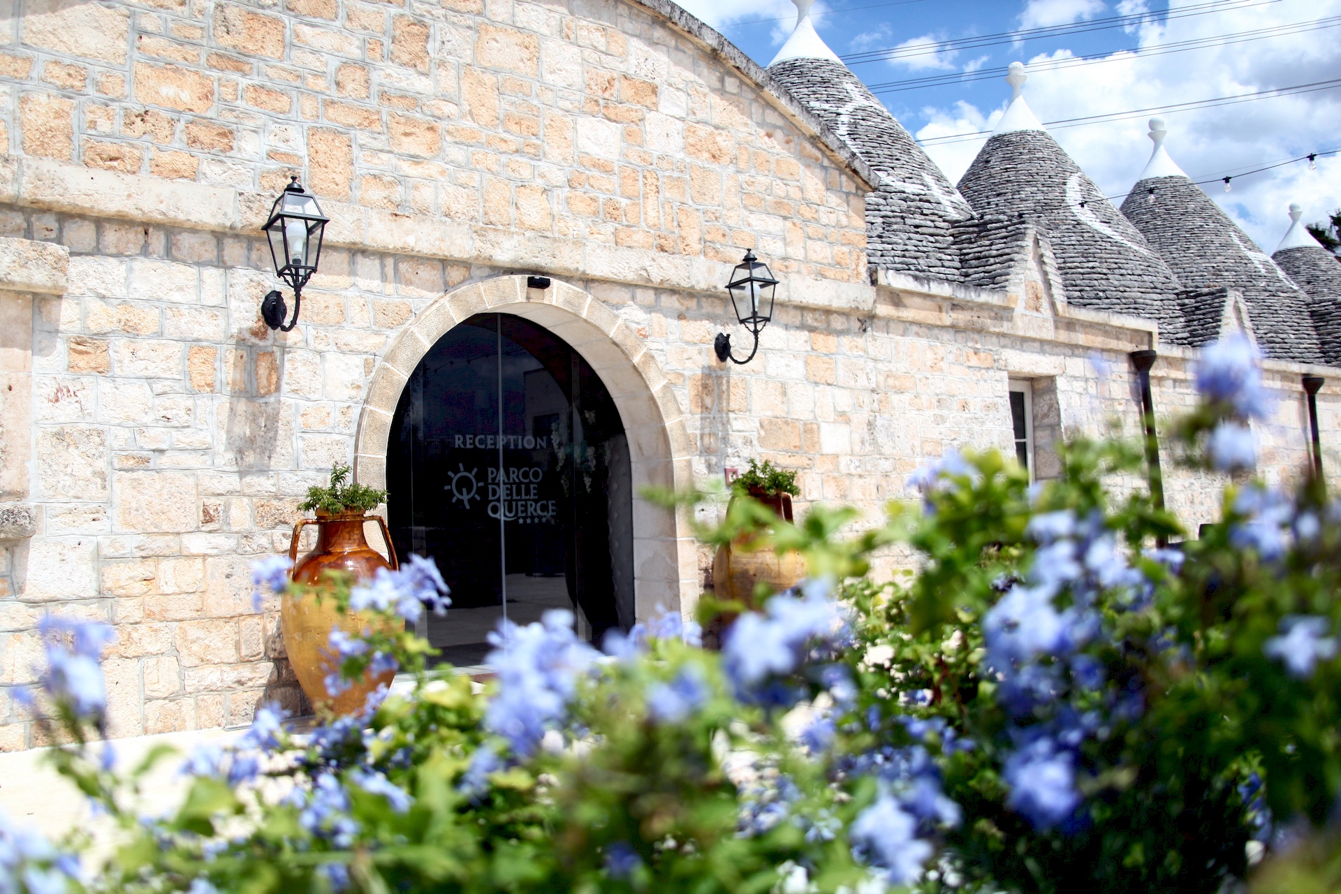 esterno Hotel Parco delle Querce Crispiano in Puglia