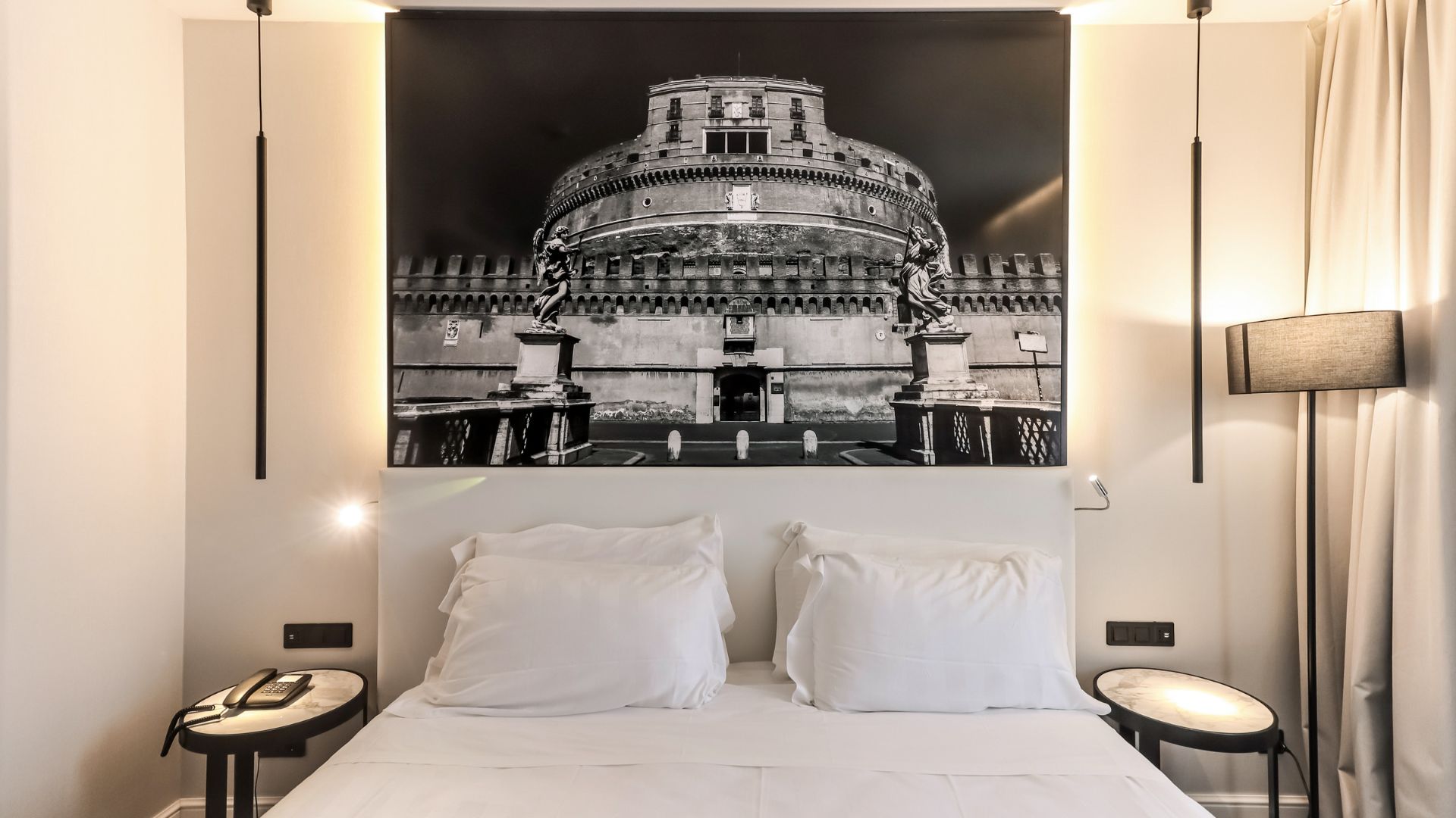 arredo camere interno hotel Radisson Blu Ritz contract luxury Roma design Gruppo Rodi